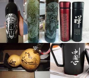 佳木斯桦川县酒瓶葫芦工艺品激光雕刻机